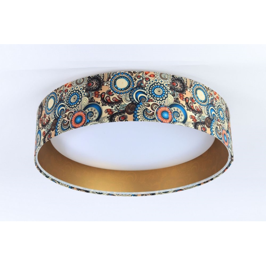 LED Dimmable ceiling light SMART GALAXY LED/36W/230V d. 55 cm 2700-6500K Wi-Fi Tuya colorful/gold+ remote control