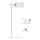 LED Dimmable magnetic rechargeable table lamp 4in1 LED/3W/5V 3000-6000K 1800 mAh white