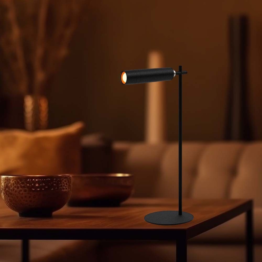 LED Dimmable magnetic rechargeable table lamp 3in1 LED/3W/5V 4000K 1500 mAh black