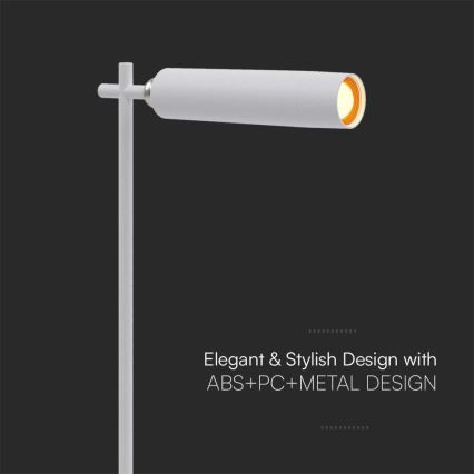 LED Dimmable magnetic rechargeable table lamp 3in1 LED/3W/5V 4000K 1500 mAh white
