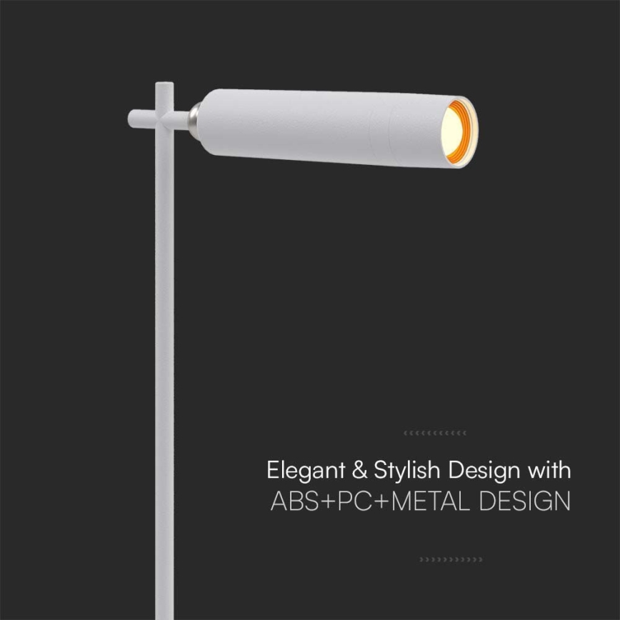 LED Dimmable magnetic rechargeable table lamp 3in1 LED/3W/5V 4000K 1500 mAh white
