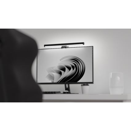 LED Dimmable monitor lighting LEVANO LED/5W/5V 3000-6000K black