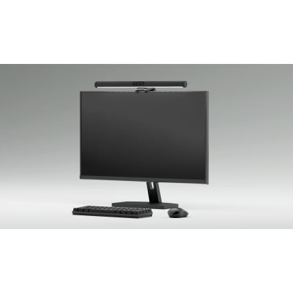 LED Dimmable monitor lighting LEVANO LED/5W/5V 3000-6000K black