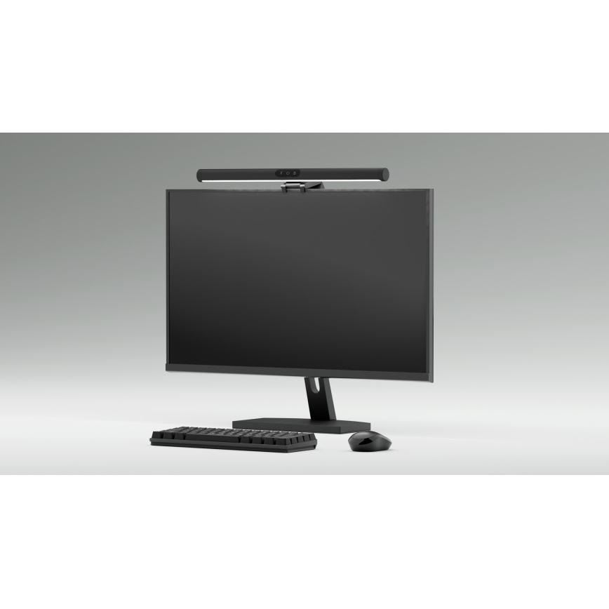 LED Dimmable monitor lighting LEVANO LED/5W/5V 3000-6000K black