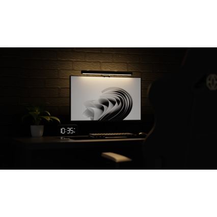LED Dimmable monitor lighting LEVANO LED/5W/5V 3000-6000K black