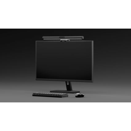 LED Dimmable monitor lighting LEVANO LED/5W/5V 3000-6000K black