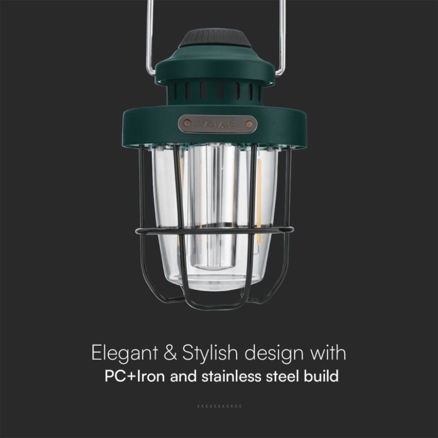 LED Dimmable outdoor pendant rechargeable light LED/5W/5V 2700-6500K IP44