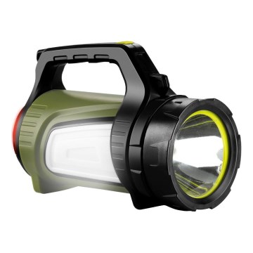 LED Dimmable outdoor rechargeable flashlight with a power bank LED/21W/4400mAh IP44