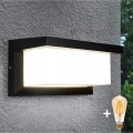 LED Dimmable Outdoor Wall Light NEELY 1xE27/6W/230V 2700-6500K IP54 Black