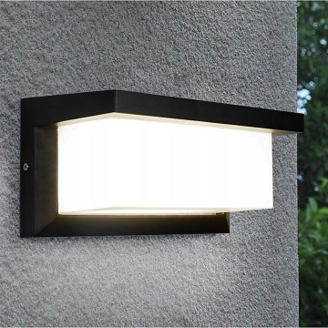 LED Dimmable Outdoor Wall Light NEELY 1xE27/W/230V 2700-6500K IP54 Black