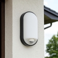 LED Dimmable Outdoor Wall Light with Motion Sensor LED/12/15/18W/230V 3000K/4000K/6500K IP65 black/white