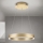 LED Dimmable pendant light on cable KOLK LED/40W/230V 2700/3000/4000K Ø 40 cm Gold