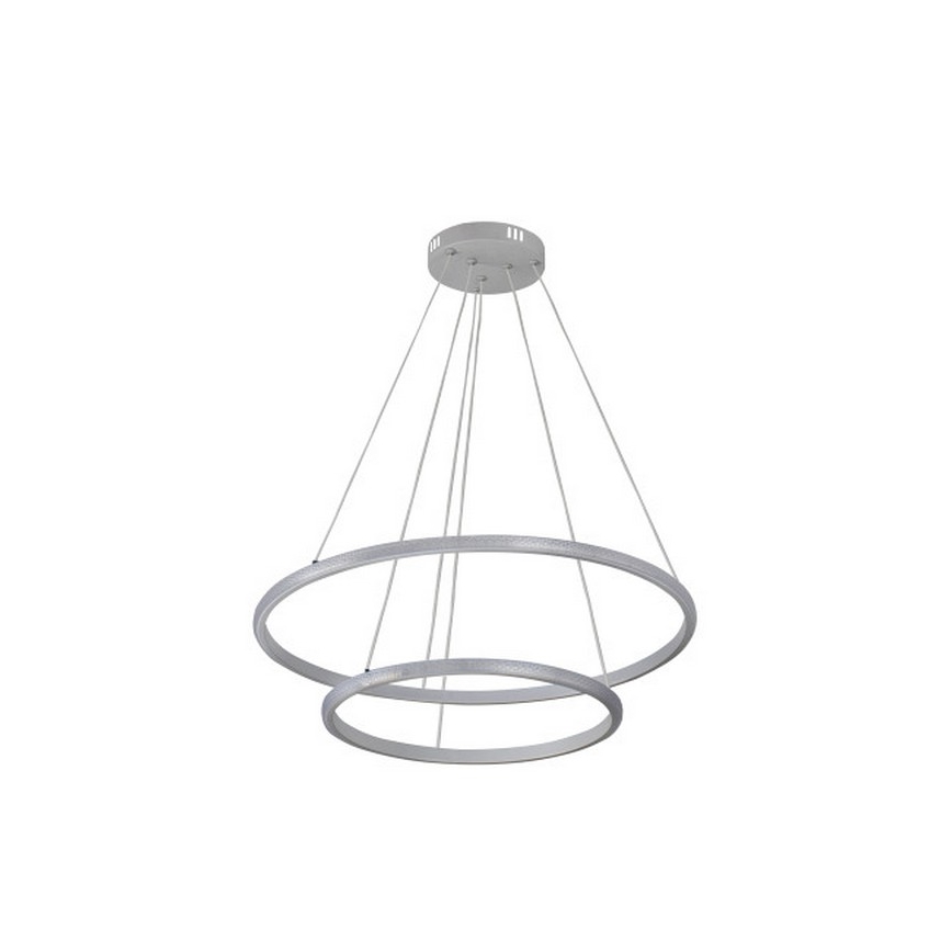 Dimmable LED cable-suspended pendant light LED/55W/230V 3000–6500K Ø 60 cm + remote control