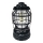 LED Dimmable portable camping lamp 3xLED/3W/3xAA IPX4 black