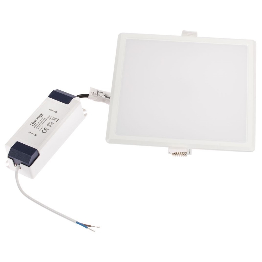 LED Dimmable recessed light ALGINE LED/12W/230V Wi-Fi Tuya square
