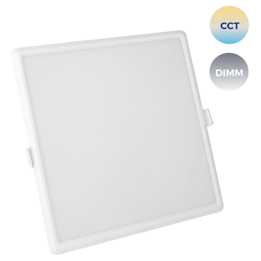 LED Dimmable recessed light ALGINE LED/22W/230V Wi-Fi Tuya square