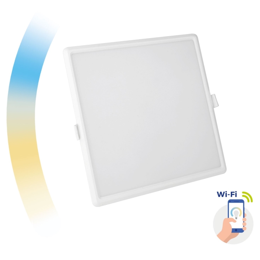 LED Dimmable recessed light ALGINE LED/22W/230V Wi-Fi Tuya square