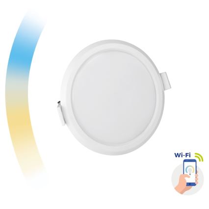 LED Dimmable recessed light ALGINE LED/6W/230V Wi-Fi Tuya round