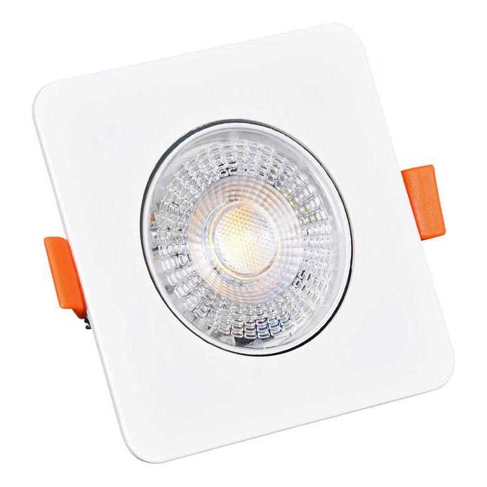 LED Dimmable recessed light KENT LED/3/5/7W/230V 3000/4000/6000K 9x9 cm white
