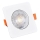 LED Dimmable recessed light KENT LED/3/5/7W/230V 3000/4000/6000K 9x9 cm white
