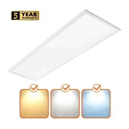 LED Dimmable recessed panel CAPRI LED/25/36/40W/230V 3000/4000/5700K IP44 30x120 cm