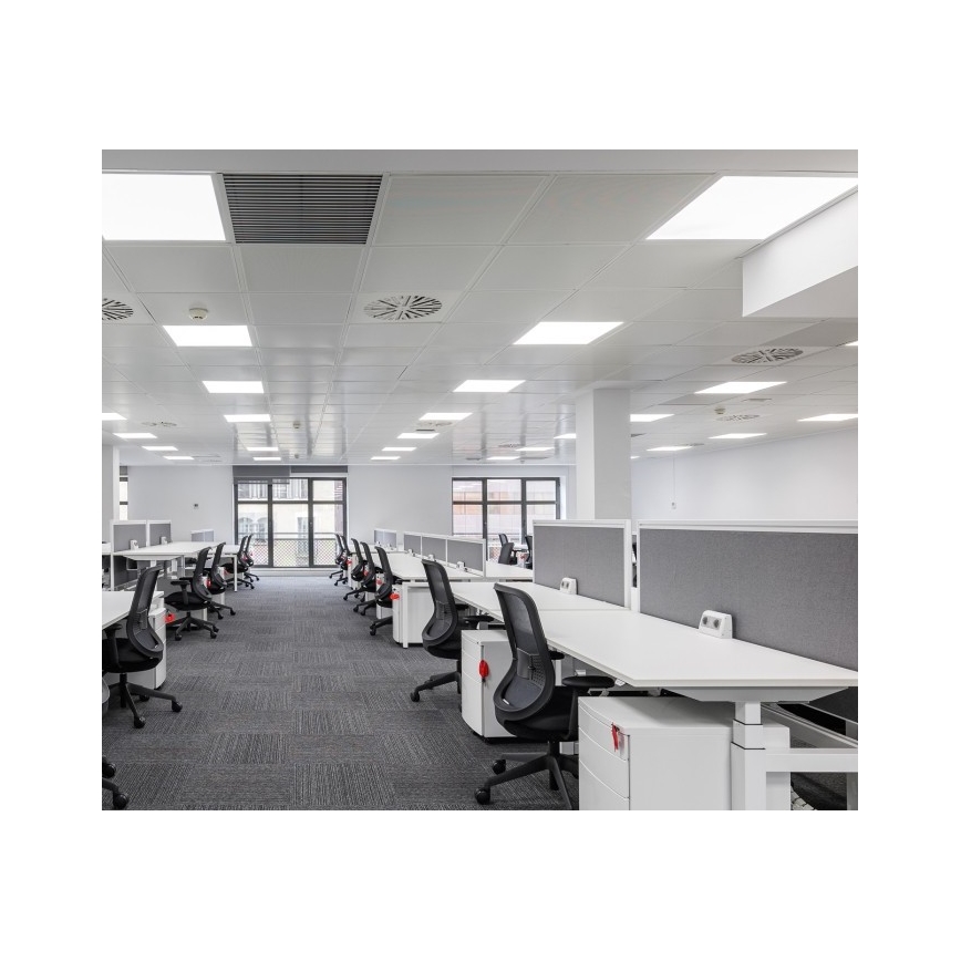 LED Dimmable recessed panel CAPRI LED/25/36/40W/230V 3000/4000/5700K UGR19 IP44 60x60 cm