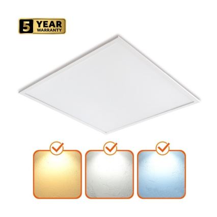LED Dimmable recessed panel CAPRI LED/25/36/40W/230V 3000/4000/5700K UGR19 IP44 60x60 cm