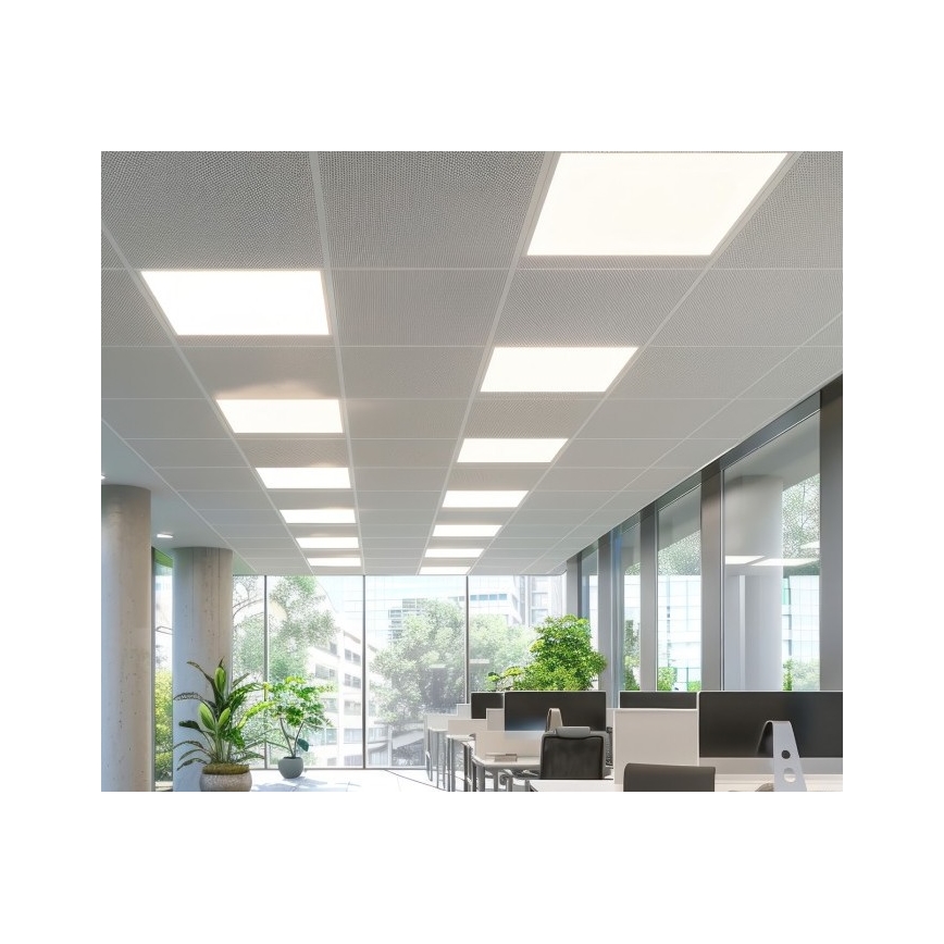 LED Dimmable recessed panel CAPRI LED/25/36/40W/230V 3000/4000/5700K UGR19 IP44 60x60 cm