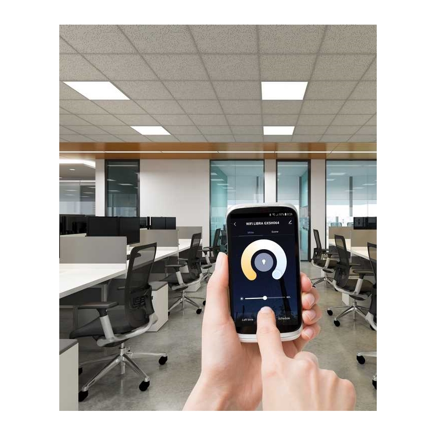 LED Dimmable recessed panel LIBRA LED/40W/230V 2900-6000K Wi-Fi Tuya