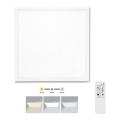 LED Dimmable recessed panel ZEUS LED/40W/230V 3000-6000K + remote control
