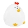 LED Dimmable rechargeable children's night light LED/1W/5V 3000K 800 mAh chicken