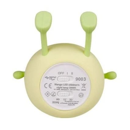 LED Dimmable rechargeable children's night light LED/1W/5V 3000K 800 mAh mango