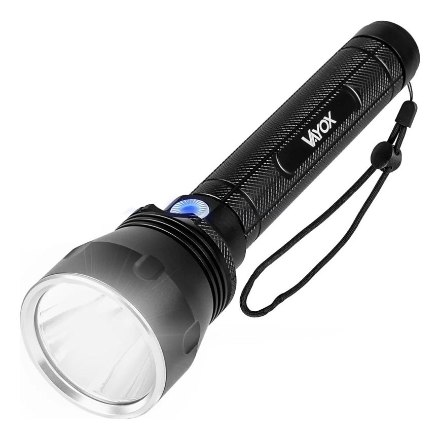 LED Dimmable rechargeable flashlight LED/20W/5V IPX5 1570 shiny 8400 mAh