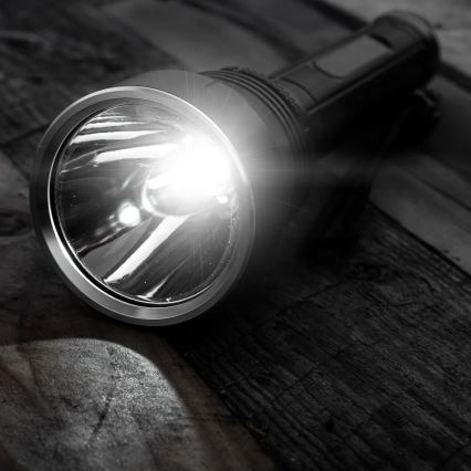 LED Dimmable rechargeable flashlight LED/20W/5V IPX5 1570 shiny 8400 mAh