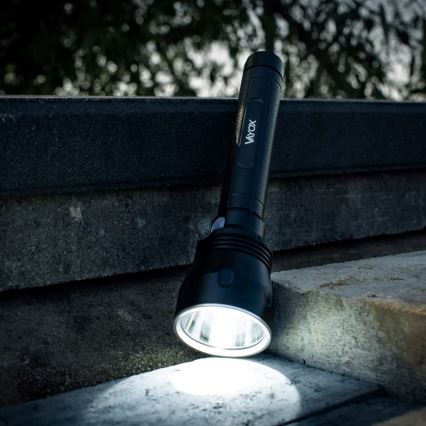 LED Dimmable rechargeable flashlight LED/20W/5V IPX5 1570 shiny 8400 mAh