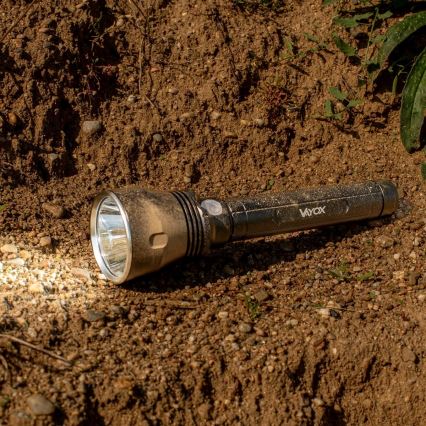 LED Dimmable rechargeable flashlight LED/20W/5V IPX5 1570 shiny 8400 mAh