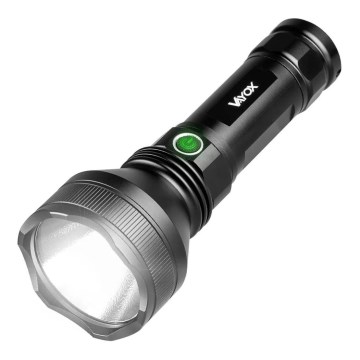 LED Dimmable rechargeable flashlight LED/20W/5V IPX5 1900 shiny 5000 mAh