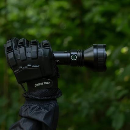 LED Dimmable rechargeable flashlight LED/20W/5V IPX5 1900 shiny 5000 mAh