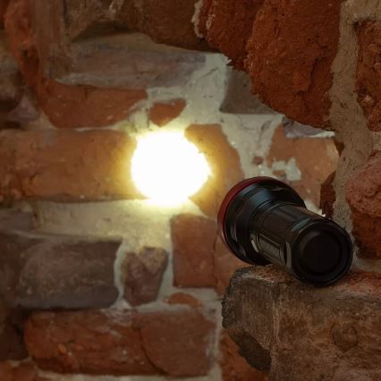 LED Dimmable rechargeable flashlight LED/20W/5V IPX5 2000 shiny 6000 mAh
