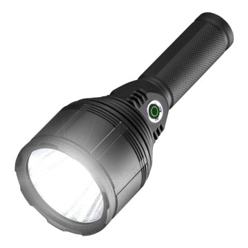 LED Dimmable rechargeable flashlight LED/30W/5V IPX7 3000 shiny 4200 mAh