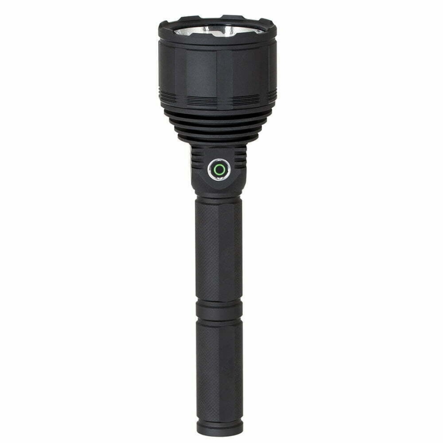 LED Dimmable rechargeable flashlight LED/30W/5V IPX7 3000 shiny 8400 mAh