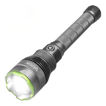 LED Dimmable rechargeable flashlight with a power bank function LED/5V IPX7 10000 shiny 2600 mAh