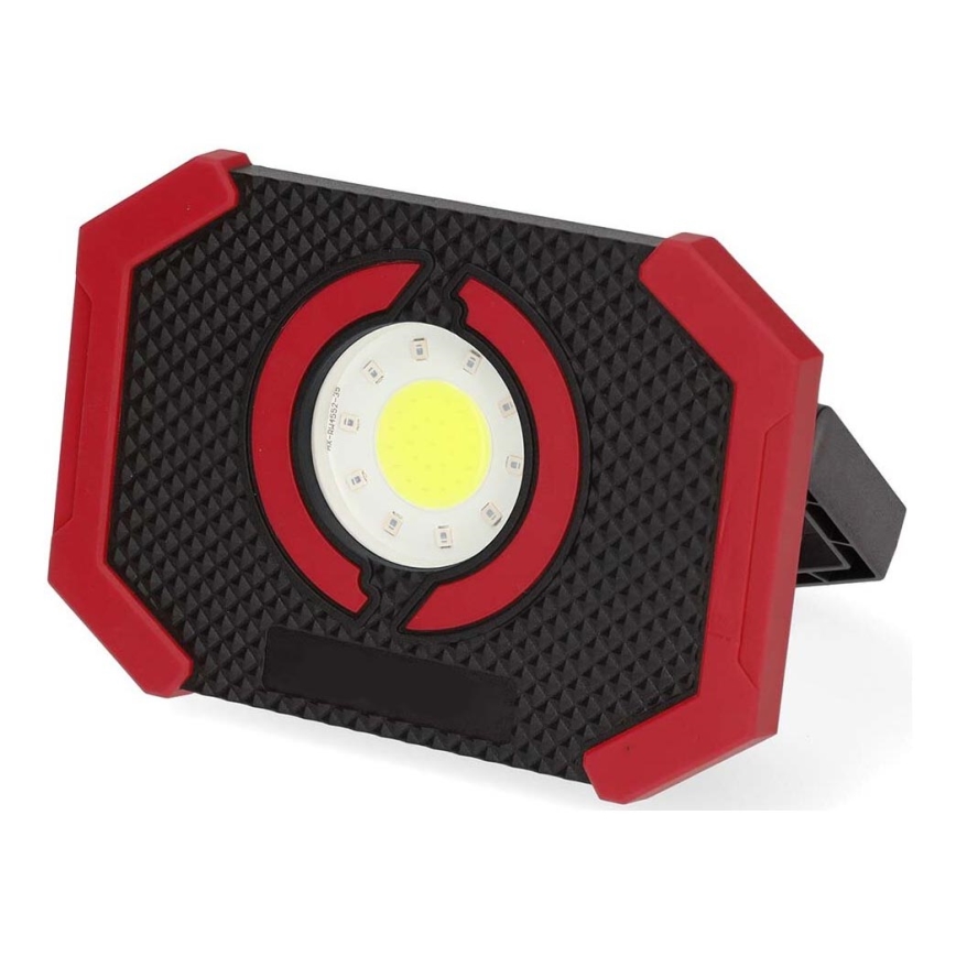 LED Dimmable rechargeable floodlight with a power bank LED/10W/3000 mAh IPX2