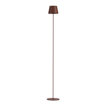 LED Dimmable rechargeable floor lamp 3in1 LED/4W/5V 4400 mAh 3000K IP54 brown