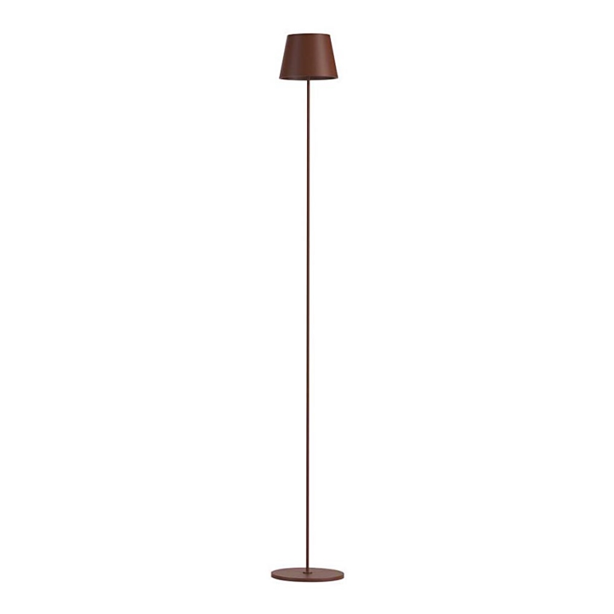 LED Dimmable rechargeable floor lamp 3in1 LED/4W/5V 4400 mAh 3000K IP54 brown