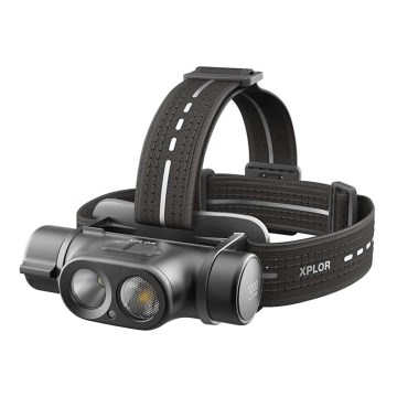 LED Dimmable rechargeable headlamp GP XPLOR PHR19 LED/1x18650/5V IPX8