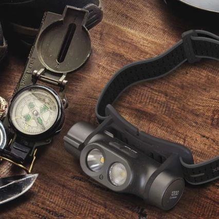 LED Dimmable rechargeable headlamp GP XPLOR PHR19 LED/1x18650/5V IPX8