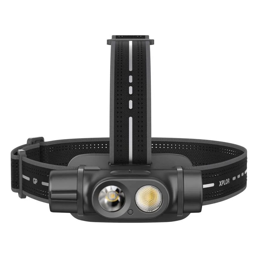 LED Dimmable rechargeable headlamp GP XPLOR PHR19 LED/1x18650/5V IPX8