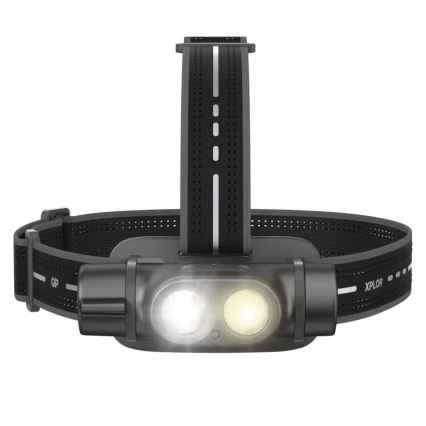 LED Dimmable rechargeable headlamp GP XPLOR PHR19 LED/1x18650/5V IPX8