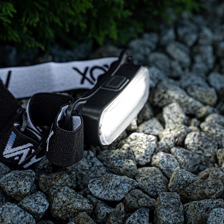 LED Dimmable rechargeable headlamp LED/5V IPX4 300 shiny 1200 mAh